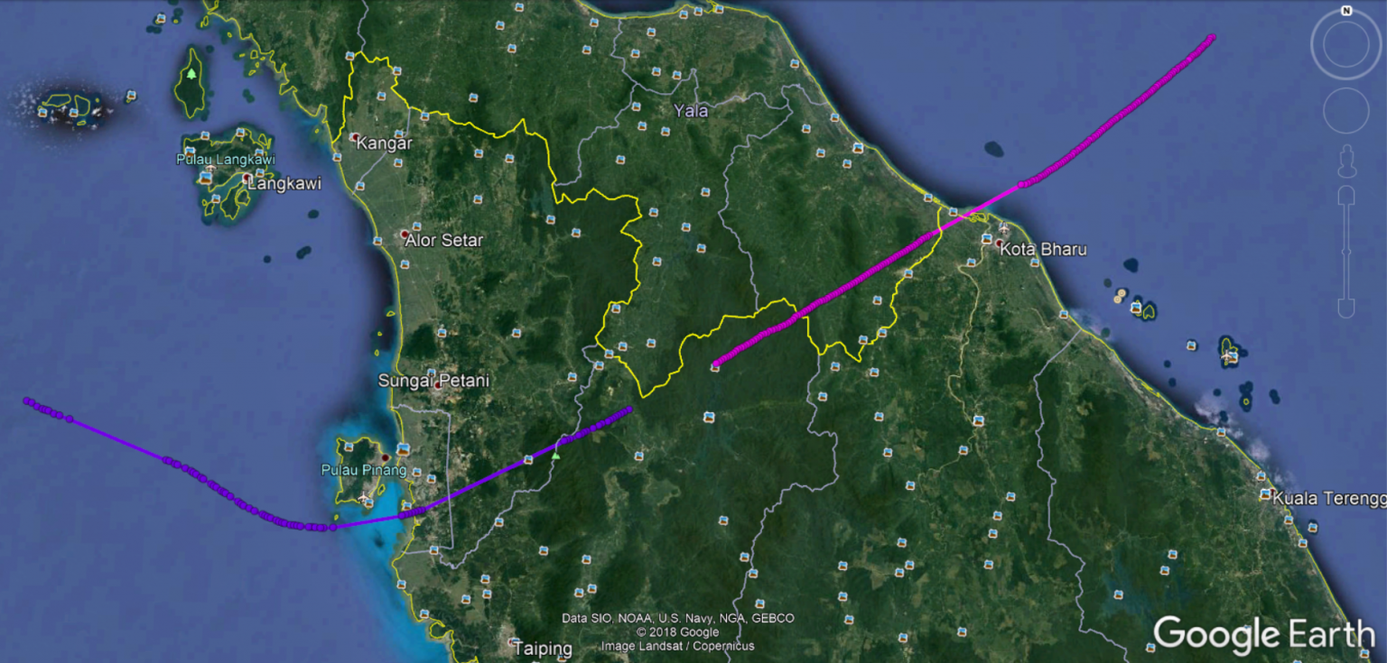 1. Did MH370 (9M-MRO) attempt to divert to Penang International Airport ...